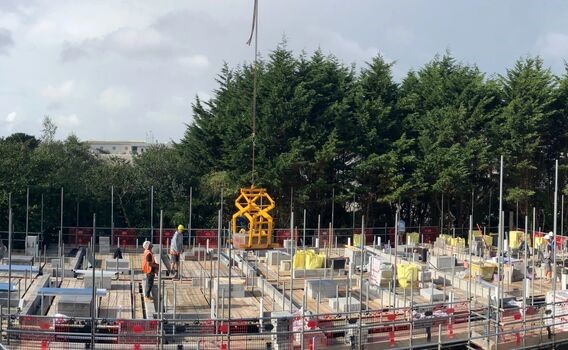 All three blocks underway at Hyve by Prime in Truro