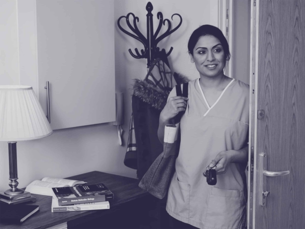 Key worker coming home