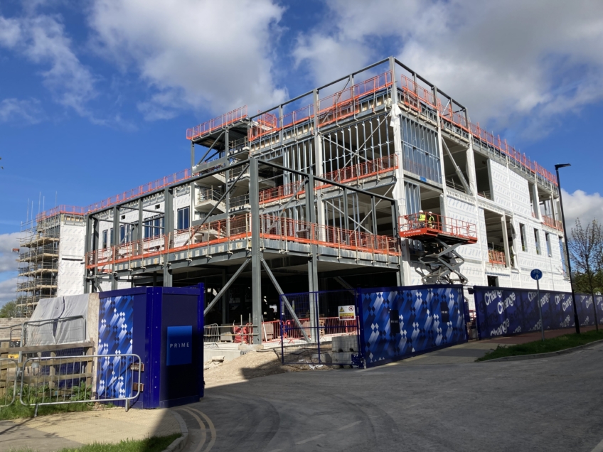 Sterile Services Department and Aseptic Pharmacy: April construction update