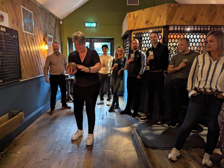 There were cheers, groans, oohs and aahs as Prime staff battled it out in a traditional game of skittles! 🎳