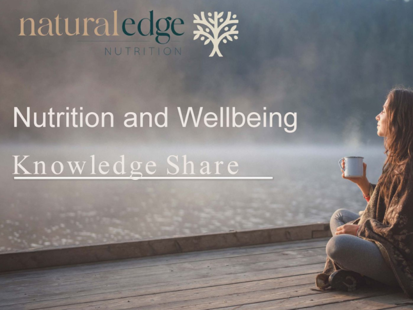 Lee Haysman shares nutrition insights to support our health and wellbeing focus