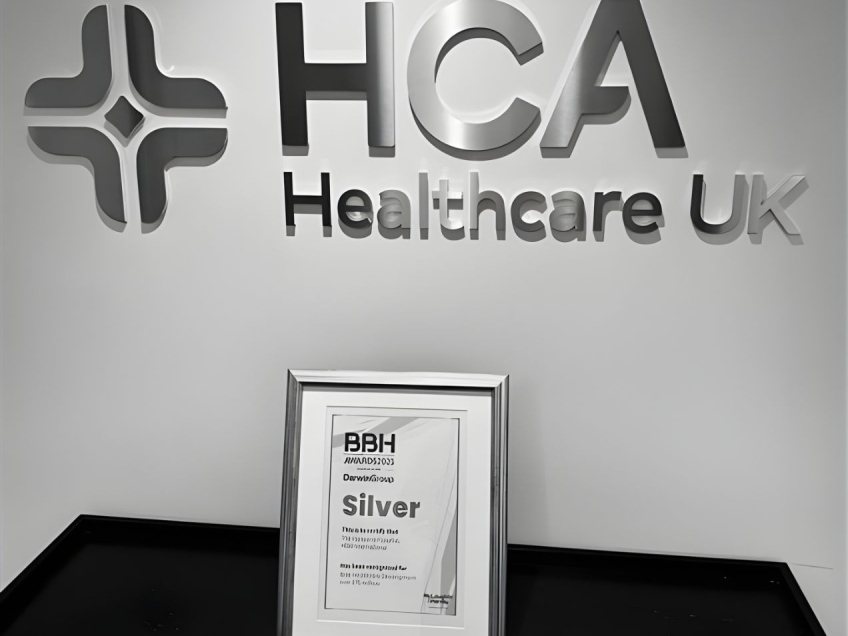 The Harborne Hospital wins silver at the Building Better Healthcare Awards