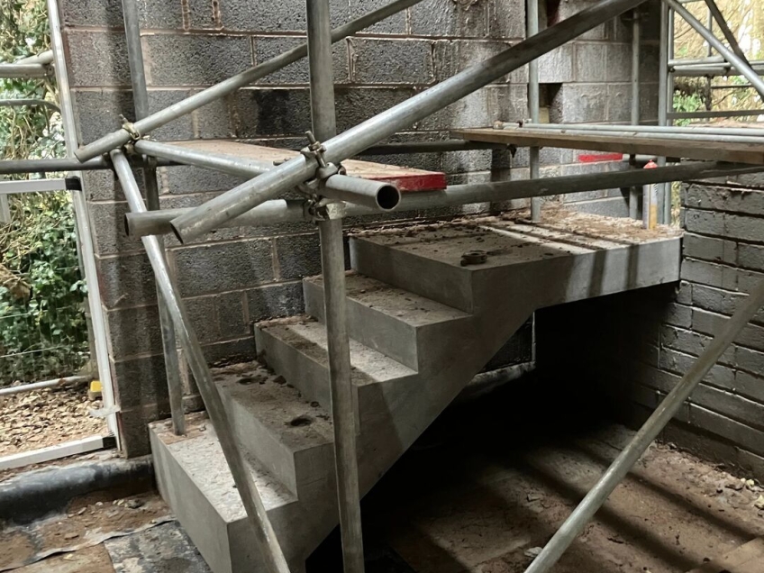 Block work progressing at pace at Truro key worker accommodation