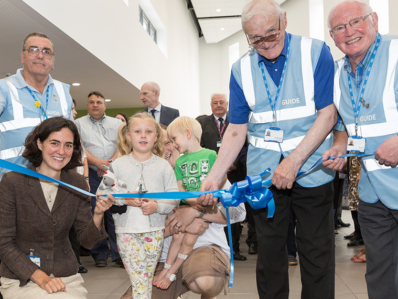 New main entrance officially opened at University Hospital Southampton