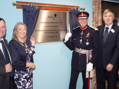 Belong Care Village in Newcastle-under-Lyme is officially opened